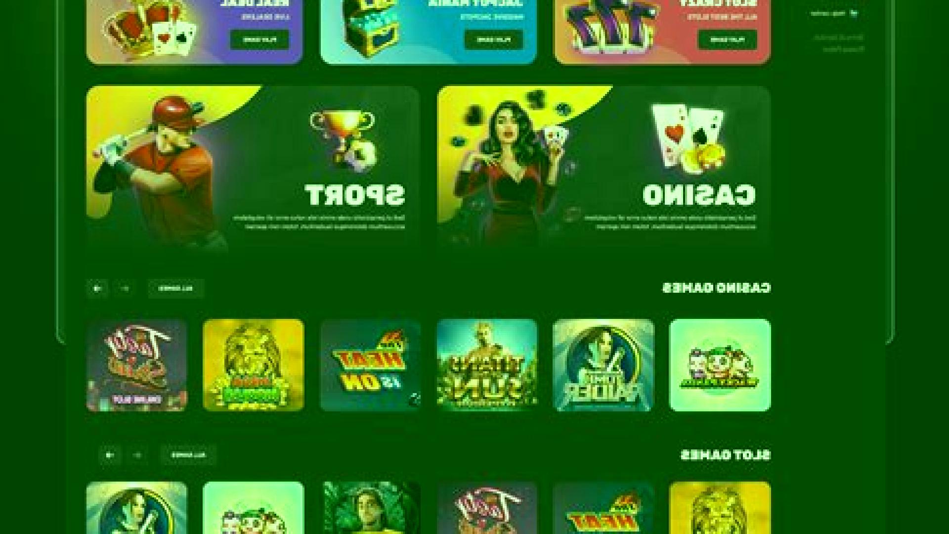 Casino en ligne interface démo